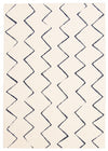 Kimi Blue-Ivory 4'7\" x 6'7\" Area Rug