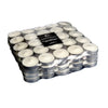 100 Pk Unscented Tealights White Candle