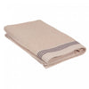Luxury Stitch Bath Towel 27 x 50 Taupe - Set of 2 Towels