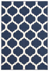 Sophie Ivory-Navy Area Rug - 4'7\" x 6'7\"