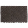 Handwoven Pompom Bathmat Chocolate 20 x 32 Bathmat