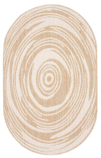 Ping Taupe Area Rug - 5'0