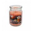 18 Oz Scented Jar with Glass Lid Pumpkin Spice - Set of 2 Candle