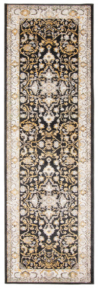 Legacy Black Machine Washable Area Rug - 2'6