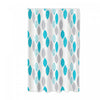 14pc Set Peva S. Curtain 12 Hooks and Bathmat Leaves Shower Curtains