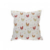 Cotton Cushion 18\" x 18\" Farmhouse Chicken - Set of 2 Cushions