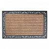 Rubber And Coir Brush Floormat Striped - 30 x 48