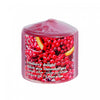 2.75\" x 3\" Scented Pillar Cranberry Delight - Set of 4 Candle