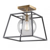 Bridegtown 1-Light Semi-Flush Mount