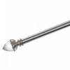 25/28mm Drape Pole Set Acorn - Nickel
