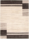 Aya Ivory-Taupe Area Rug - 3'11\" x 5'3\"