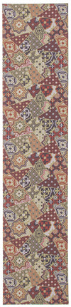 Bellezza Red / Green 2'2\" x 40'0\" Area Rug