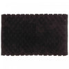 Handwoven Pompom Bathmat Black 20 x 32 Bathmat