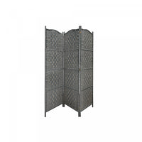 3 Panel Woven Bamboo Screen Rowan