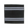 Deluxe Wash Cloth 12 x 12 Black - Set of 6 Towels