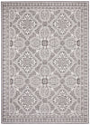 Neisha Traditional Grey Rug 6'7\" X 9'6\" Area Rug