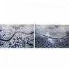 Canvas Wall Art Winter Forest Winding Road - Set of 2 Wall Decor