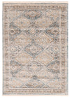 Leandra Taupe/blue Rug 5'3\" X 7'3\" Area Rug