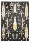 Pine Black Machine Washable Area Rug - 3'0\" x 5'0\"