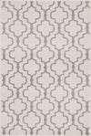 Lav Lat White 3x5 Area Rug