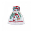 Tie Hand Towel Gnome Pulling Sled - Set of 2