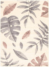 Palta Cream-Rose Area Rug - 3'11\" x 5'7\"
