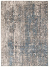 Dayna Blue, Grey Rug 3'11\" X 5'11\" Area Rug