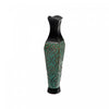 Metal Vase 24\" Obsidian Vases