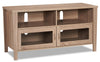 Bailey 47\" TV Stand with Storage and Cable Management for TVs up to 55\"- Grey