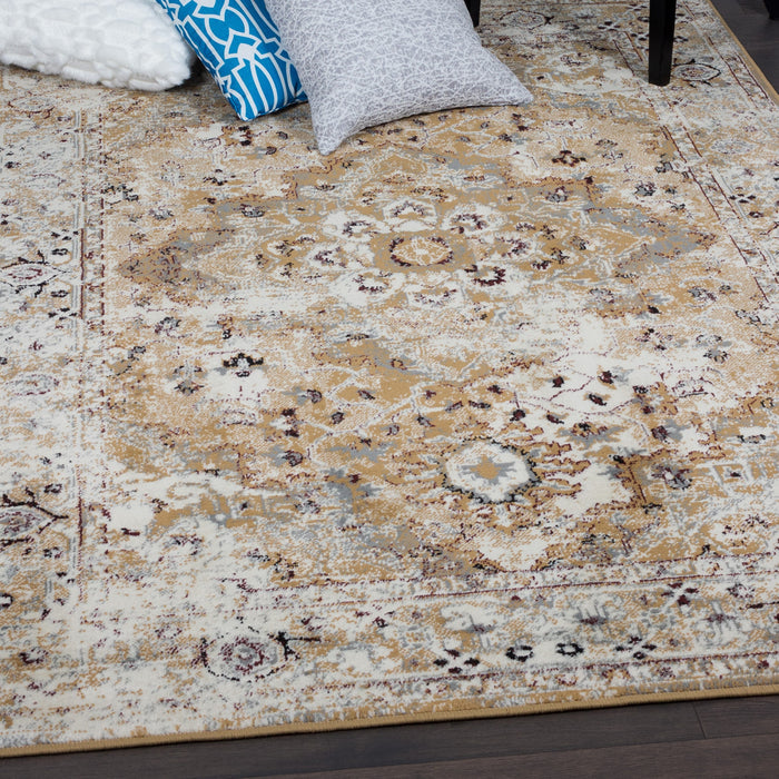 Far Rustic 3x5 Area Rug