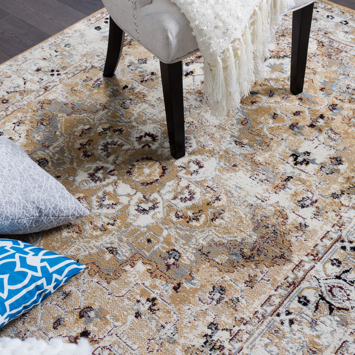 Far Rustic 3x5 Area Rug