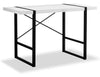 Avery 49\" Reclaimed Wood Look Office Desk - White