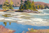 \"Little Running River\" Giant Art 84x54 Wall Art
