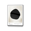 \"Art Graphique\" Canvas Framed Black 24x32 Wall Art