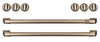 Café Induction Range Brushed Bronze Knobs and Handles Set - CXFCHHKPMBZ