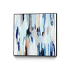 \"Creating Coastal\" Canvas Framed Black 20x20 Wall Art