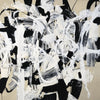 \"Talking Out Of Both Sides\" Giant Art 54x54 Wall Art