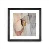 \"Trapped Silence\" Matted and Framed Black 36x36 Wall Art