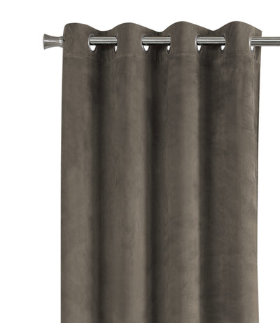 Taupe Darkening 2-Piece Curtain Panel - 52" x 95"