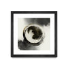 \"Smokey Circumference\" Matted and Framed Black 36x36 Wall Art