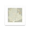 \"Sea Coral I\" Matted and Framed White 30x30 Wall Art