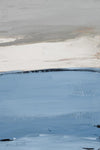 \"Blue Flatlands I\" Giant Art 72x48 Wall Art