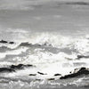 \"Rocks And Waves\" Giant Art 54x54 Wall Art