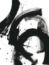 \"Onyx Gesture Ii\" Giant Art 72x54 Wall Art