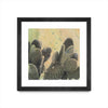 \"Desert Dreams Ii\" Matted and Framed Black 36x36 Wall Art
