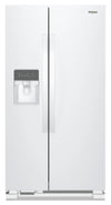Whirlpool 36\" 25 Cu. Ft. Side-by-Side Refrigerator - White - WRS335SDHW