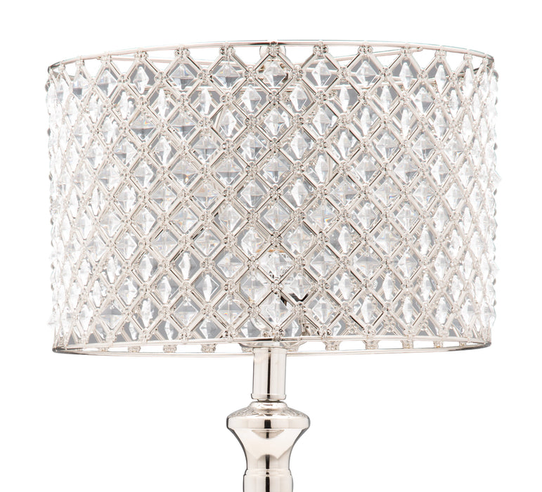 Amalia 25\" Glam Crystal Table Lamp