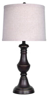 26.5\" Oil-Rubbed Bronzed Finish Table Lamp