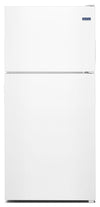 Maytag 30\" 18 Cu. Ft. Top-Mount Refrigerator - White Ice - MRT118FFFH