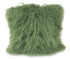 Mongolian 16\" Throw Pillow - Amazon Green